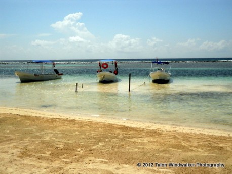 Waiting boats