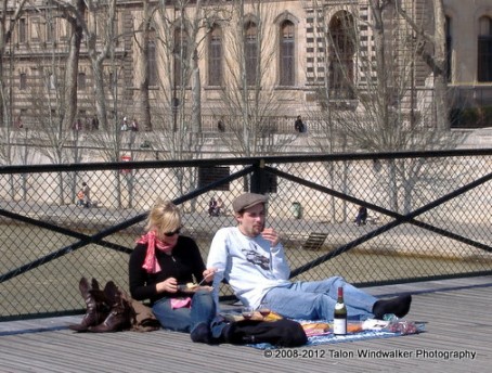 lunch on bridge