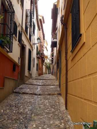Albaicin, Granada, Spain, Moorish and Christian history
