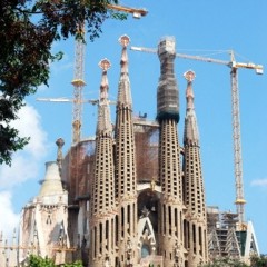 The Unique Gaudi Cathedral in Barcelona