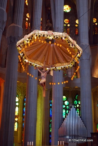 Gaudi cathedral, Sagrada Familia, Barcelona
