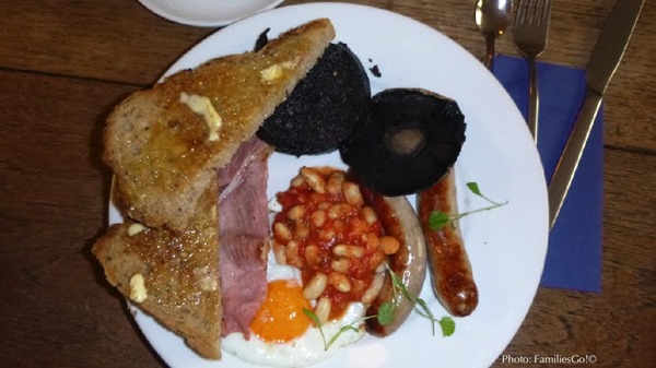 scottish breakfast, edinburgh